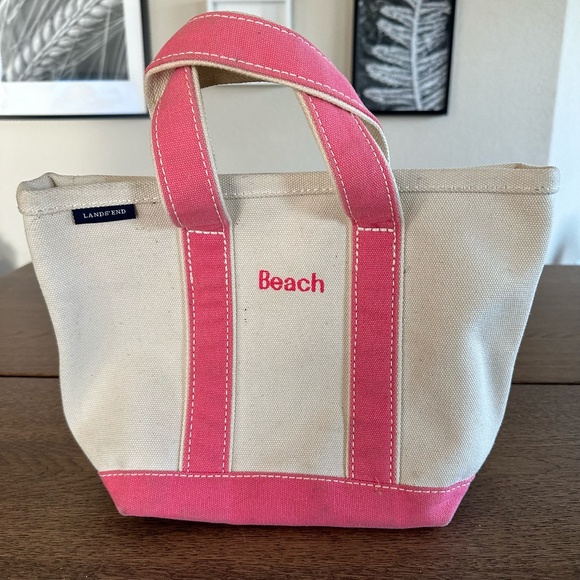 Lands' End Bags Lands End Canvas Small Tote Poshmark